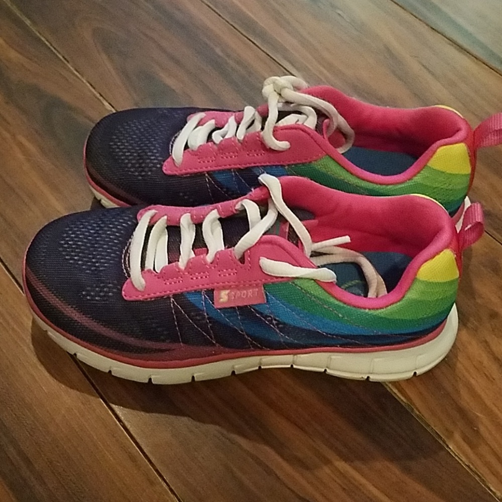Rainbow sneakers